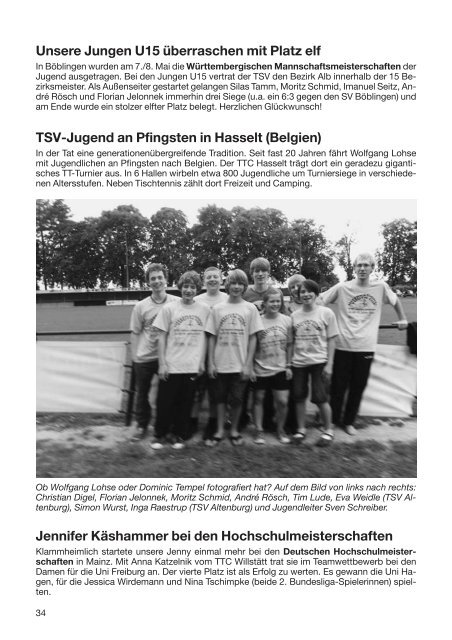 August 2011 / Nr. 330 - TSV Betzingen