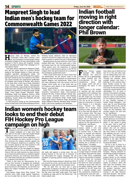 The Indian Weekender, 24 June 2022