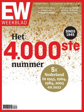 EW nummer 25 - 4000ste nummer - 2022