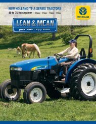 New Holland TS90, TS100, TS110 Tractor Workshop Repair Service Manual
