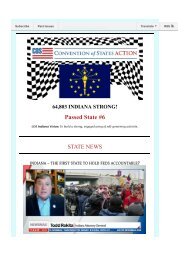 COS Indiana Newsletter June