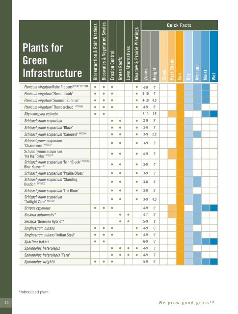 2022-2023 Hoffman Nursery Catalog of Grasses & Sedges