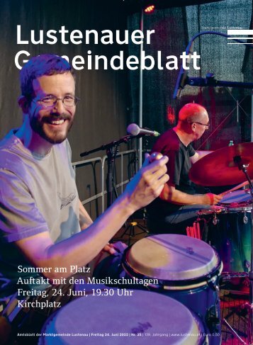 Lustenauer Gemeindeblatt Nr. 25 | Freitag, 24. Juni 2022