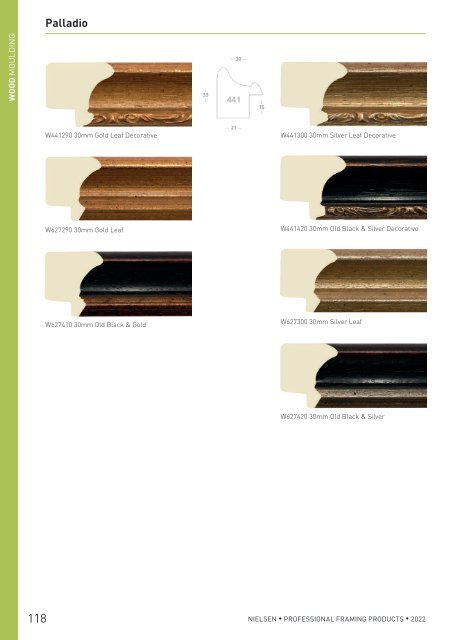 nielsen Professional Framing Catalogue 2022