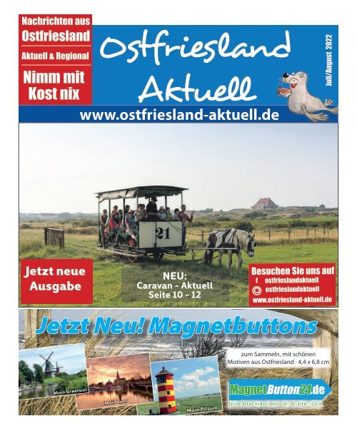 Ostfriesland-Aktuell - Ausgabe 07/08.2022