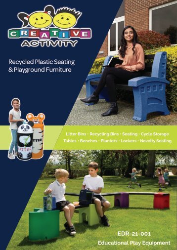 Creative Activity Recycled Plastic Outdoor Furniture Brochure June 2022