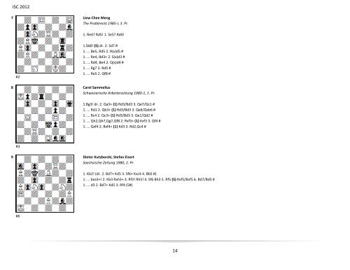 8th International Solving Contest (ISC) - Sunday January ... - Mat Plus