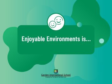 GIS Core Values: Enjoyable Environments