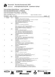Warendorf - Bundeschampionate 2008