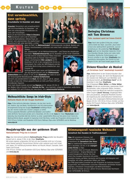 13Beginn - Nachtflug-Magazin