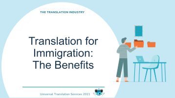 Translation For Immigration