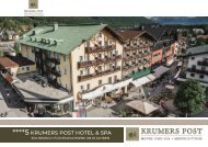 Krumers Post hotelkatalog 2022