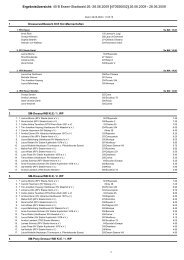 Ergebnisübersicht: 40 B Essen-Stadtwald 26.-28.06.2009 ...
