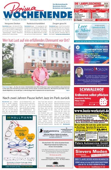 Prima Wochenende 25 2022