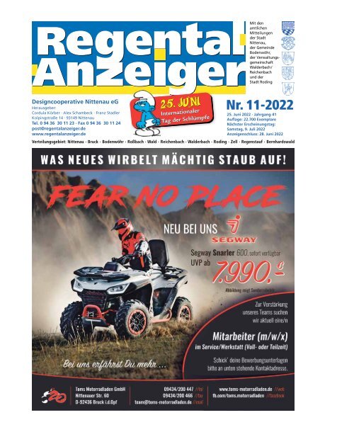 Regental-Anzeiger 11-22