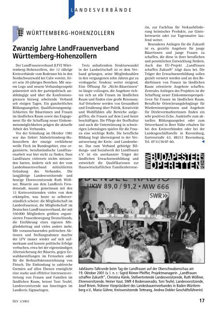 it-landfrauen - Deutscher LandFrauenverband e.V.