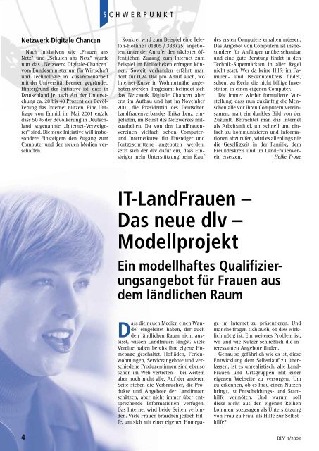 it-landfrauen - Deutscher LandFrauenverband e.V.