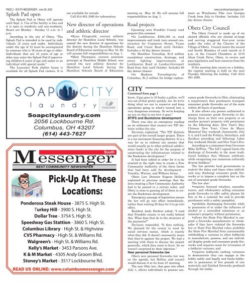 South Messenger - June 26th, 2022