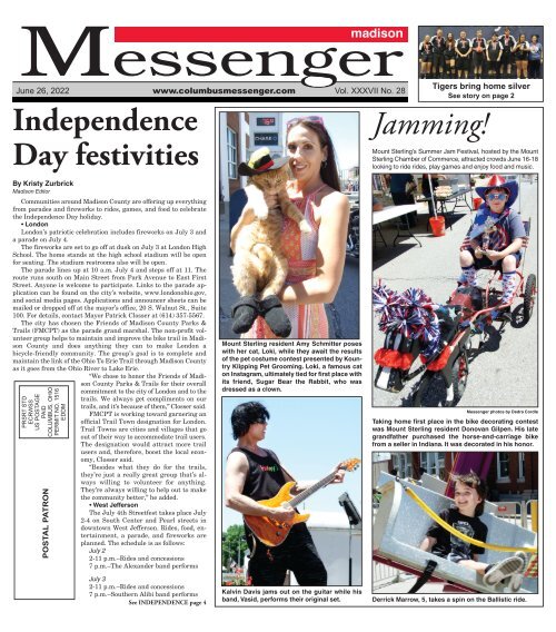 Madison Messenger - June 26th, 2022