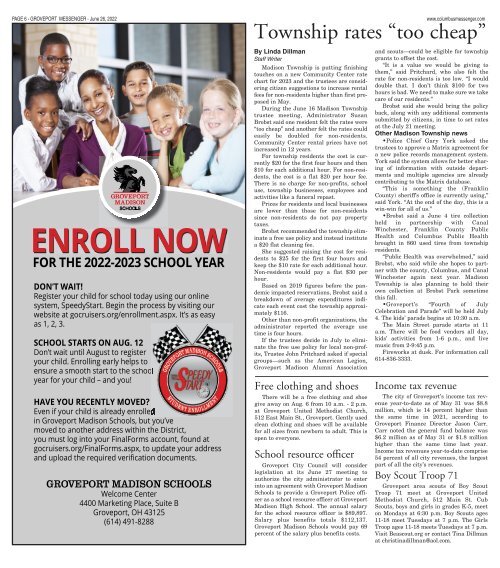 Groveport Messenger - June 26th, 2022