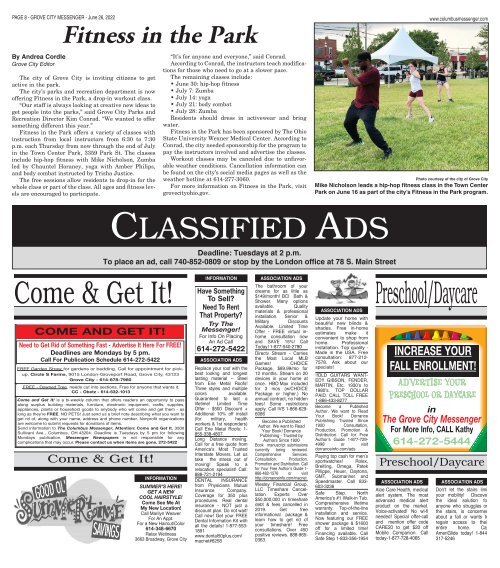 Grove City Messenger - June 26th, 2022