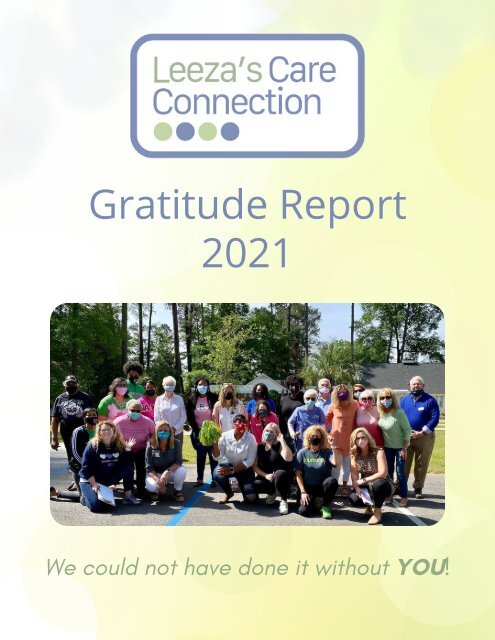 Gratitude Report 2021- 1
