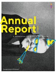 2021 Annual Report - Carnegie Library of Pittsburgh