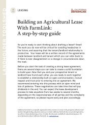Building an Agricultural Lease With FarmLink A Step by Step Guide