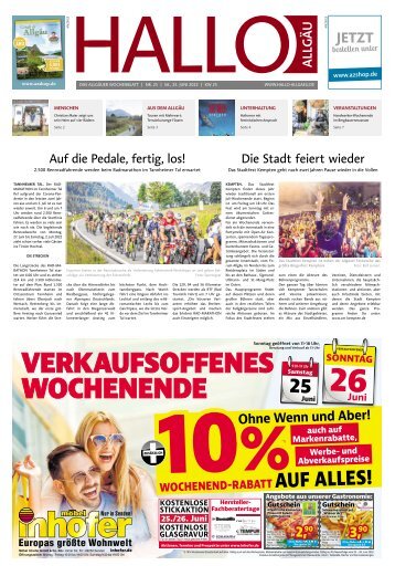 Hallo-Allgäu  vom Samstag, 25.Juni