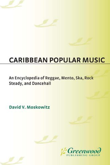 Caribbean Popular Music