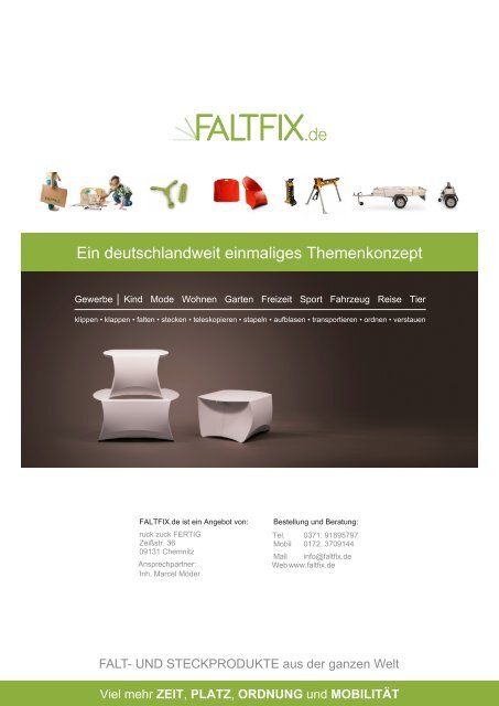FALTFIX.de - EASY CUBES-Katalog 2023