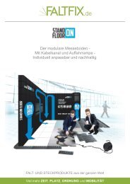 FALTFIX.de - STAND-ON Expo Floor Katalog 2022