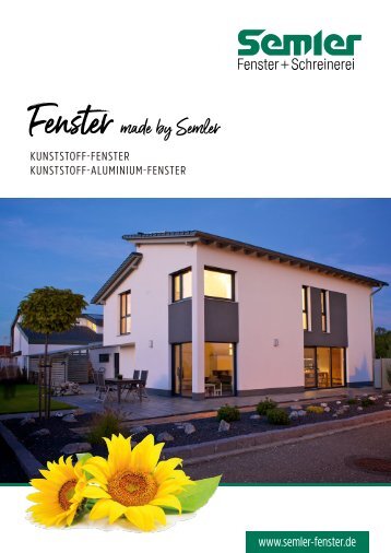 2022 Semler Fenster Kunststoff Prospekt web