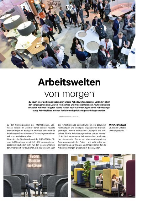 architektur FACHMAGAZIN Ausgabe 4 2022