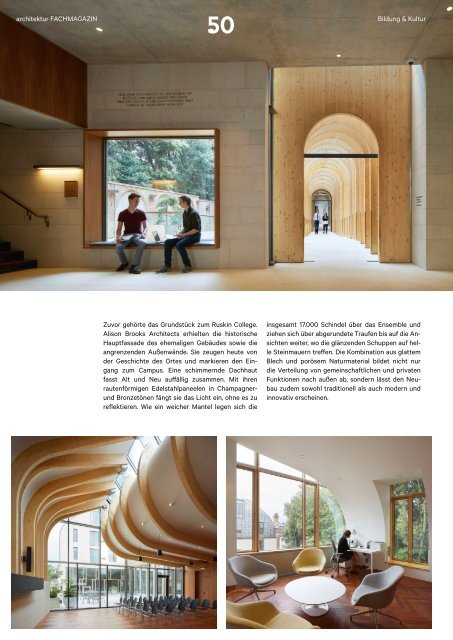 architektur FACHMAGAZIN Ausgabe 4 2022