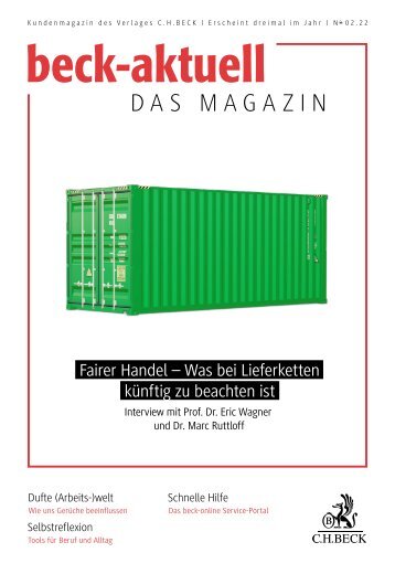 beck-aktuell - DAS MAGAZIN 02/2022