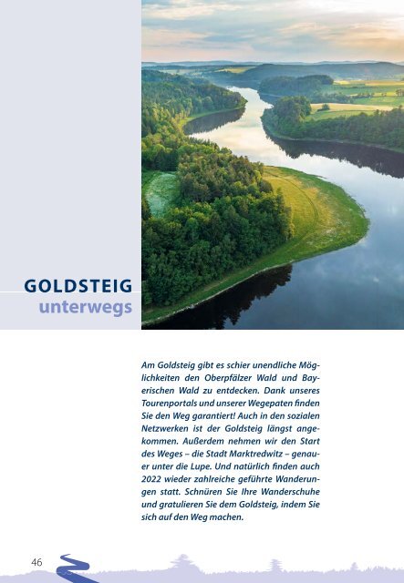 Goldsteig Magazin Sommer 2022