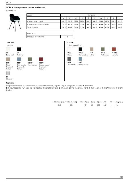 Liste de Prix Contract_FR_2022