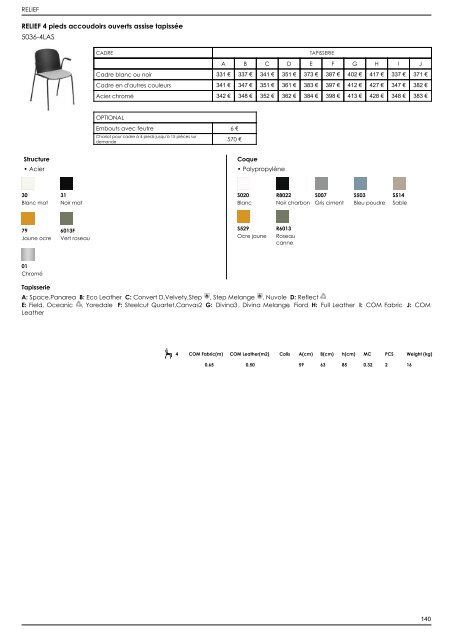 Liste de Prix Contract_FR_2022