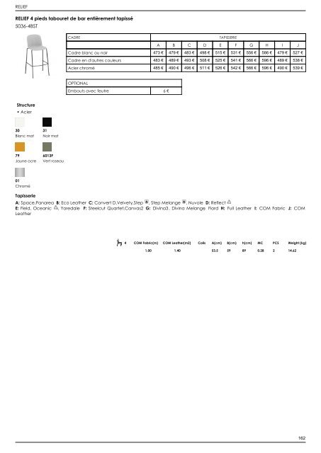 Liste de Prix Contract_FR_2022