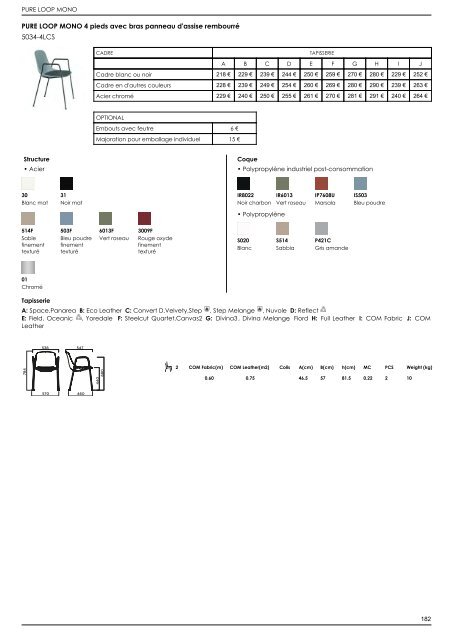 Liste de Prix Contract_FR_2022