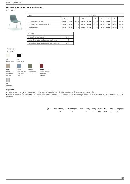 Liste de Prix Contract_FR_2022