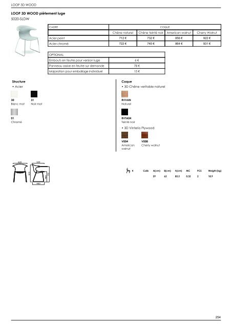 Liste de Prix Contract_FR_2022