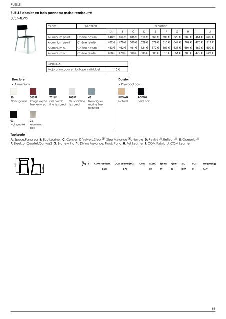 Liste de Prix Contract_FR_2022