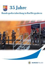 35 Jahre Bundespolizeiabteilung in Bad Bergzabern 