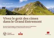 Votre été dans le Grand Entremont