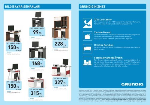 grundıg masaüstü b‹lg‹sayarlar - Arçelik