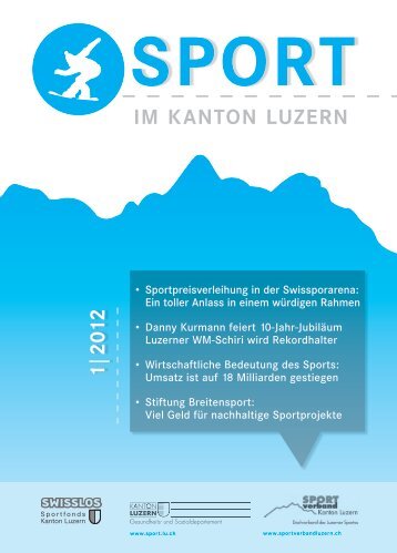 Ausgabe 1 - Sportverbandes des Kantons Luzern