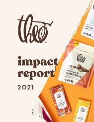 Theo Chocolate 2021 Impact Report