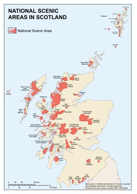 national scenic areas in scotland - Scottish Natural Heritage